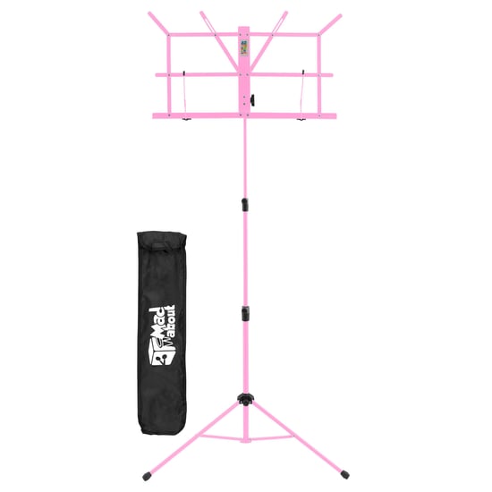 Mad About MA-MS05 Music Stand with Carry Bag, Pink