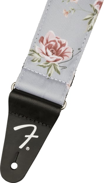 Fender Floral Strap, Gray