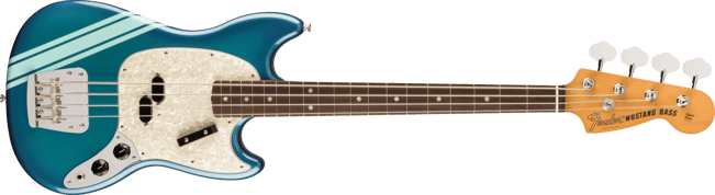 Fender Vintera II Mustang Bass Burgundy Front