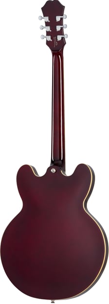 Epiphone Noel Gallagher Riviera Wine Red Back
