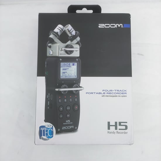 Zoom H5 Handy Portable Recorder, Nearly New