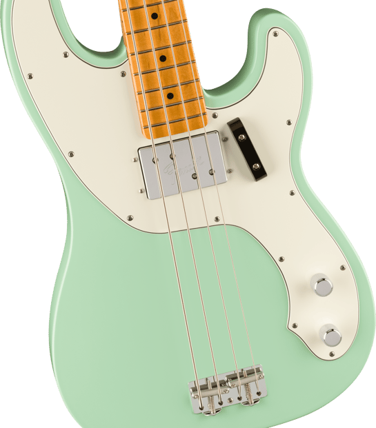 Fender Vintera II 70s Tele Bass Green Tilt 2