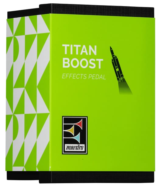 Maestro Titan Boost Pedal Box Front