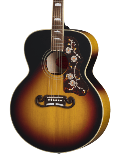 Epiphone Inspired by Gibson Custom 1957 SJ-200 Jumbo Electro Acoustic, Vintage Sunburst