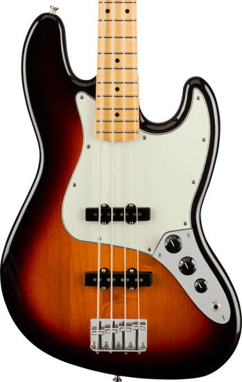 Fender Player Jazz Bass, Maple, 3 Tone Sunburst