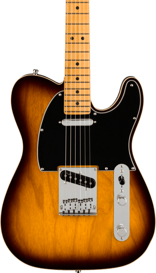 Fender American Ultra Luxe Telecaster, Maple Fingerboard, 2-Colour Sunburst