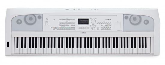 Yamaha DGX-670 Versatile Digital Piano, White