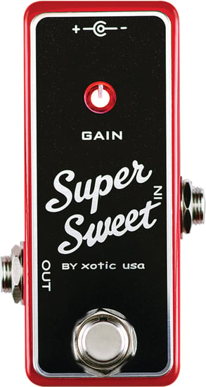Xotic Effects Super Sweet High Performance Booster Pedal