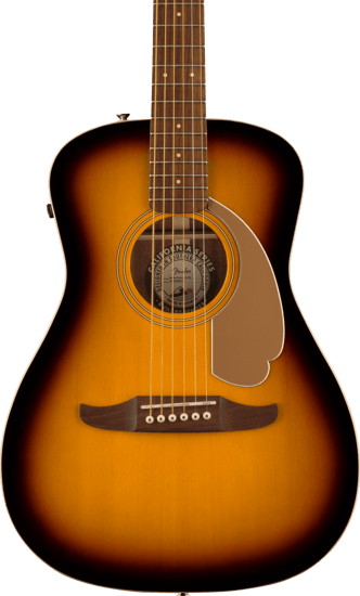 Fender Malibu Player, Parlour Electro-Acoustic, Sunburst