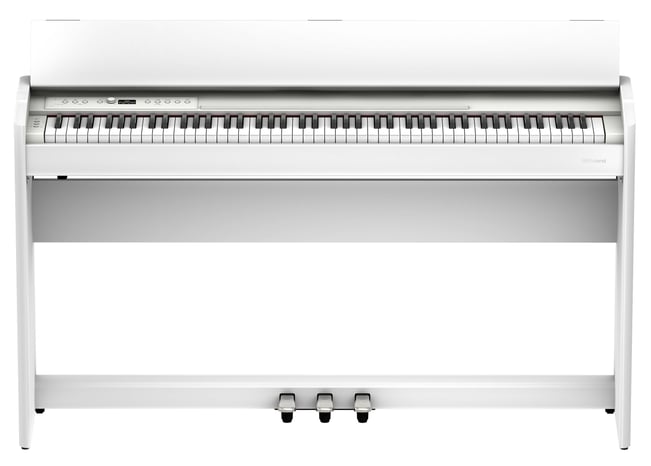 Roland F701 Digital Piano White Main