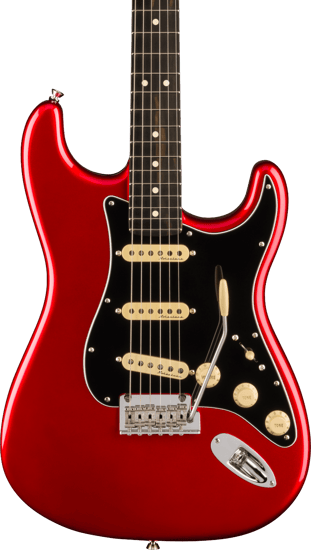 Fender Limited American Professional II Stratocaster, Ebony Fingerboard, Candy Apple Red