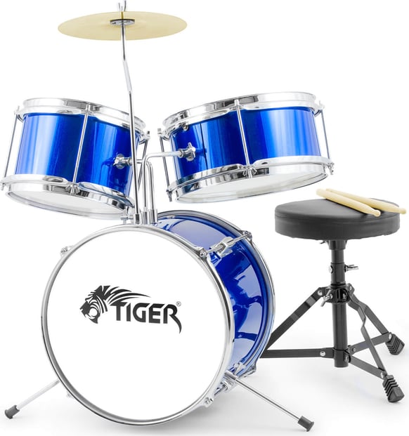 Tiger JDS7 Junior Drum Kit Blue 1