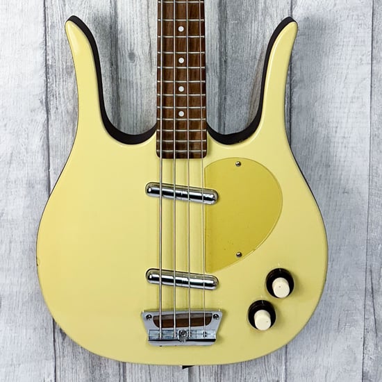 Danelectro Longhorn Bass, Yellow, Second-Hand