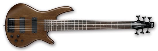 Ibanez GSR206B Gio 6 String Bass, Walnut Flat