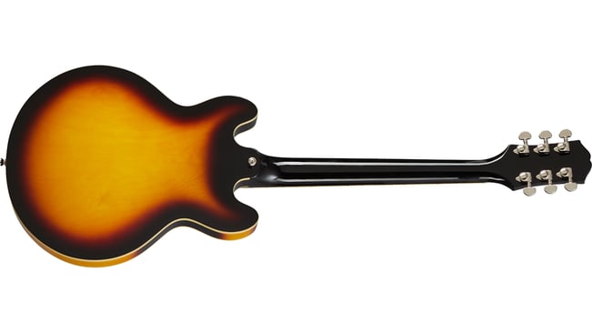 Epiphone Inspired by Gibson ES-339 Sunburst Back