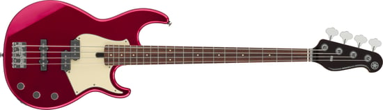 Yamaha BB434 Bass, Red Metallic