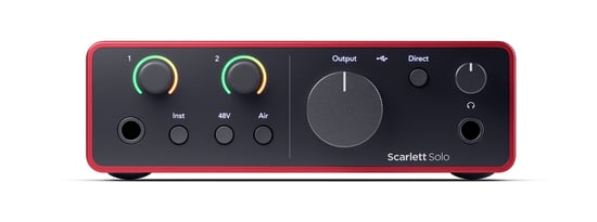 Focusrite Scarlett Solo USB Audio Interface, 4th Gen