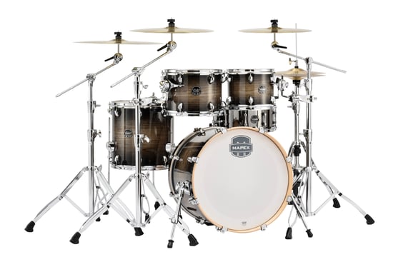 Mapex AR504S Armory Fusion 5 Piece Shell Pack 20in, Black Dawn