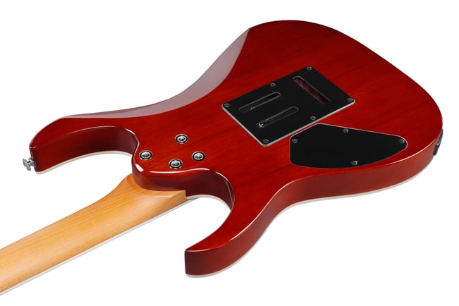 Ibanez GRG220PA1-BKB Gio Guitar Back Tilt