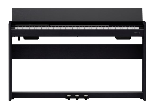 Roland F701 Digital Piano Contemporary Black Front