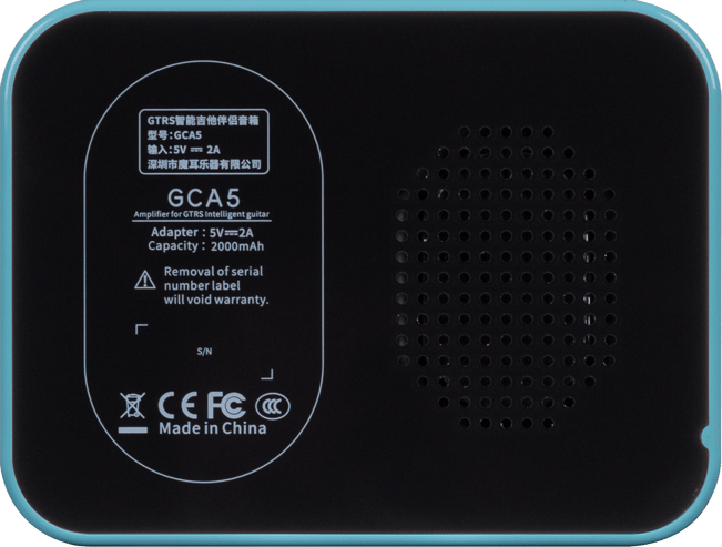 Mooer GCA5 PTNR Mini Bluetooth Amp Blue 5