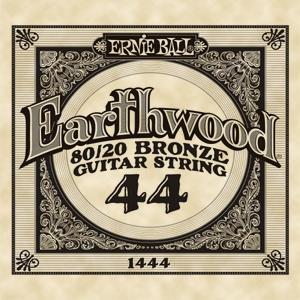 Ernie Ball 1444 Earthwood 80/20 Bronze Acoustic Single String, 44