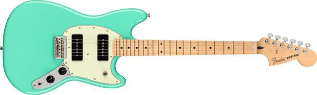 Fender Mustang 90 Maple, Seafoam Green