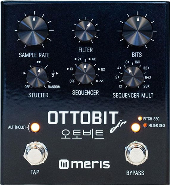 Meris Ottobit Jr Lo-Fi Bit Crusher Pedal Front