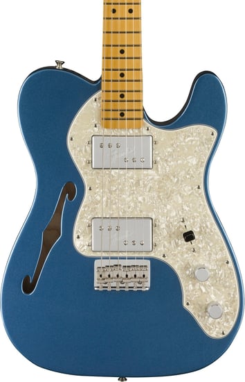 Fender American Vintage II 1972 Telecaster Thinline, Lake Placid Blue