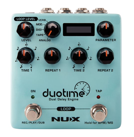 NU-X Duo Time Dual Delay Engine