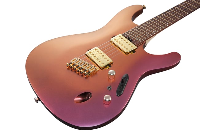 Ibanez SML721 Multi-Scale Guitar Body Tilt