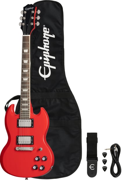 Epiphone Power Players SG, Lava Red Pack
