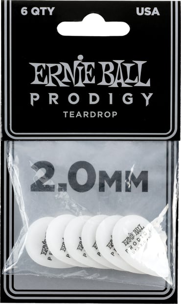 Ernie Ball Prodigy Teardrop 2mm Pick 1