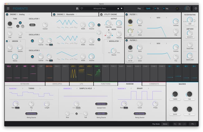 Arturia Pigments 4 Software Synth Modulation