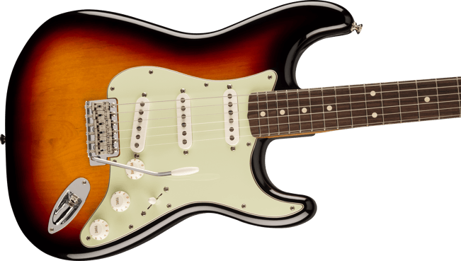 Fender Vintera II 60s Strat Sunburst Tilt 1