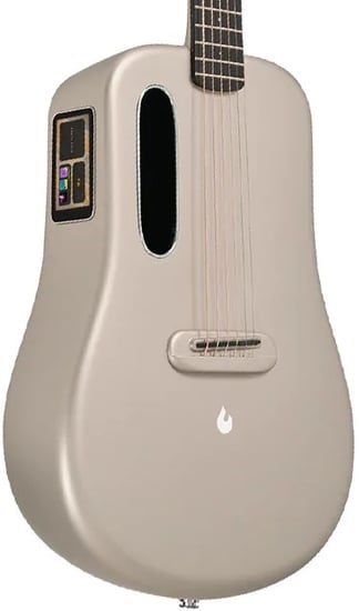 Lava ME 3 Electro Acoustic with Space Bag, 38in, Gold