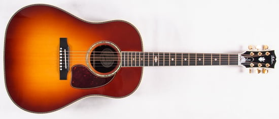 Gibson Acoustic J-45 Deluxe, Ebony Fretboard, Rosewood Burst