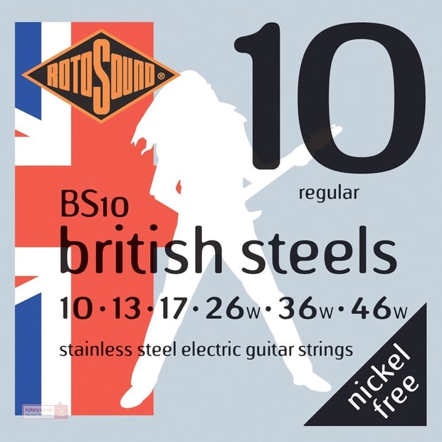Rotosound BS10 British Steels Regular 10-46 Main