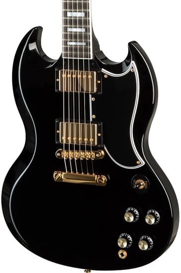 Gibson Custom SG Custom 2-Pickup, Ebony Fingerboard Gloss, Ebony