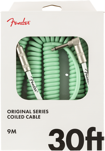 Fender Original Coiled Cable Surf Green