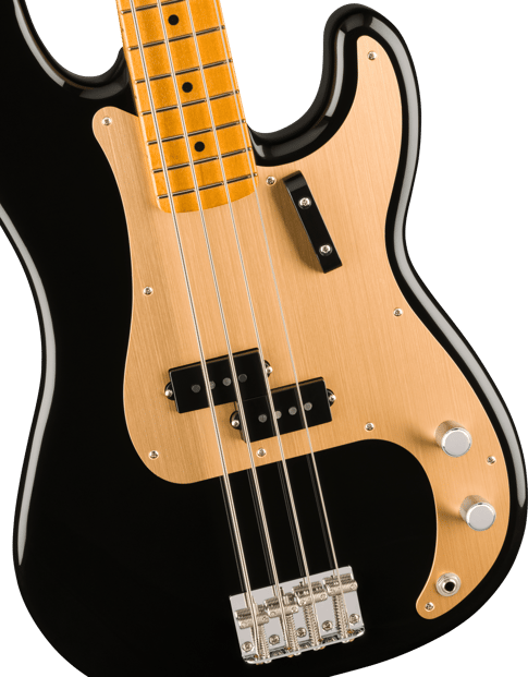 Fender Vintera II 50s P-Bass Black Tilt 2