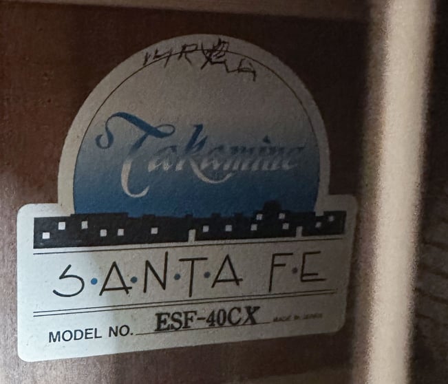 Takamine Santa Fe ESF-40CX