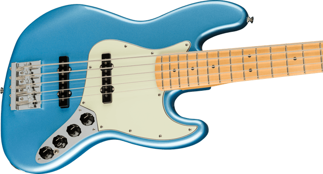Fender Player Plus Jazz Bass V Opal, Body Tilt