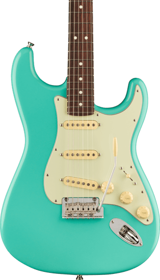 Fender Limited American Professional II Stratocaster, Sea Foam Green Matching Headstock