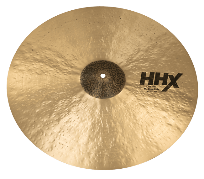 Sabian HHX Complex Medium Ride, 21in, front tilted