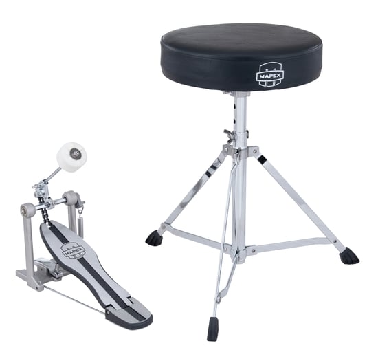 Mapex PT250 Throne and Pedal Pack