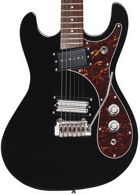 Danelectro '64XT Guitar, Gloss Black