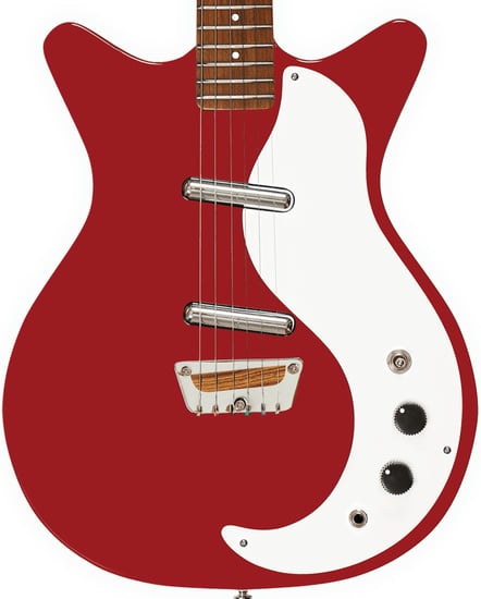 Danelectro DC59 Stock 59 Double Cutaway, Vintage Red