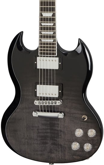 Gibson SG Modern, Trans Black Fade