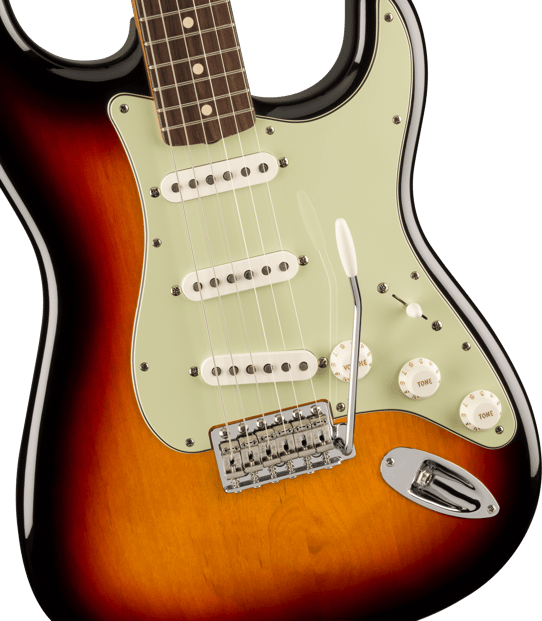 Fender Vintera II 60s Strat Sunburst Tilt 2